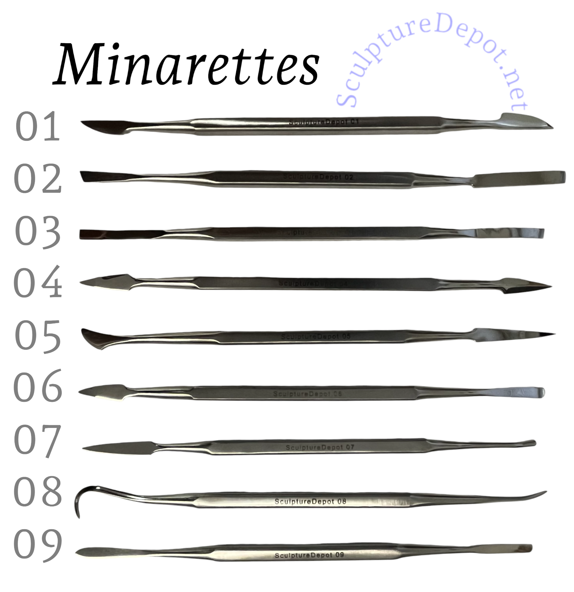 Stainless Steel- Minarettes – Sculpture Depot