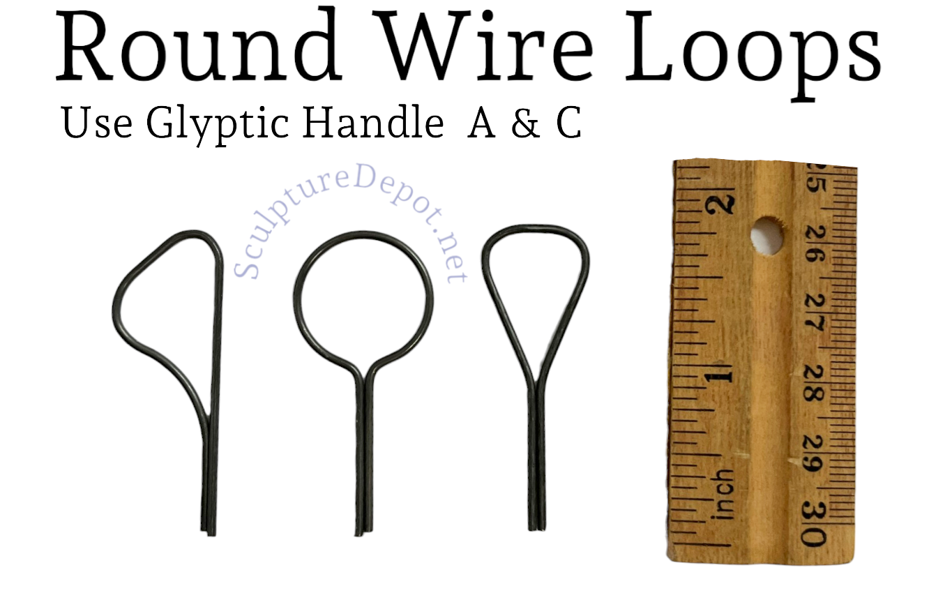 Wire Loop Border Glyptic- Round Wire Loops – Sculpture Depot