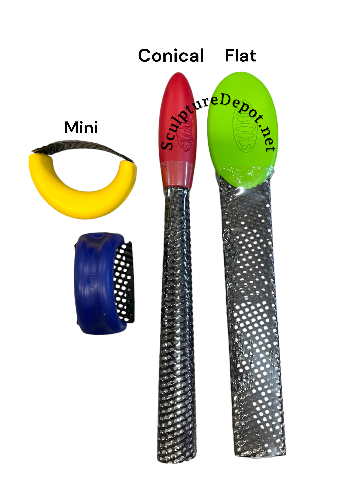 Hand Rasps (Flat, Conical and Mini) – Sculpture Depot